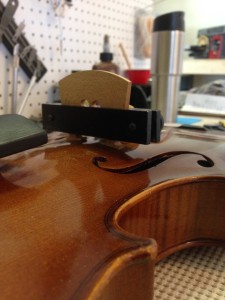 Violin bridge repair