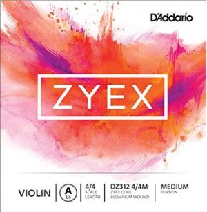 D Addario Zyex Violin Strings