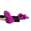 Bow Hold Buddies Frog + Fish Purple Raspberry